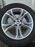 Jante BMW style 688 pt X3 G01 X4 G02 cu anvelope iarna 225/60 18