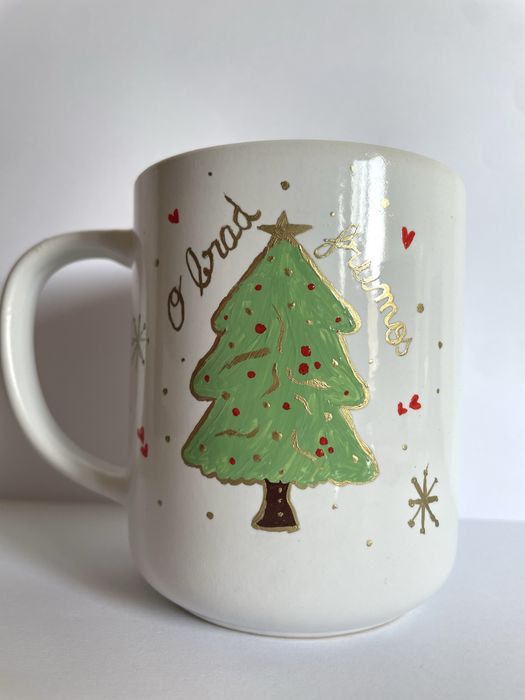 Cană pictată de mine