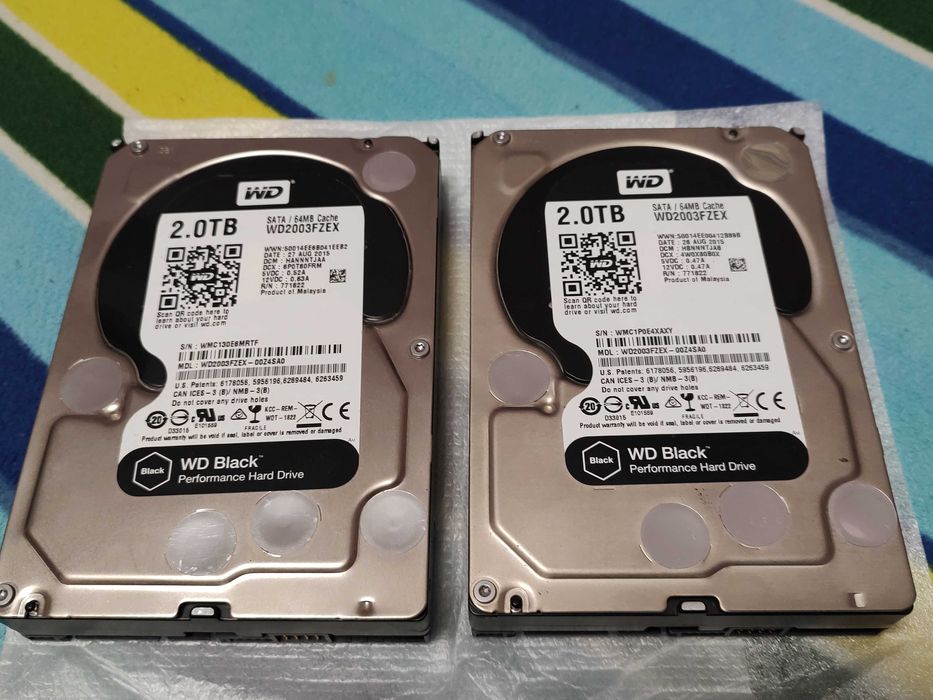 HDD WD Black 2TB – performanță și fiabilitate | Pachet 2x identice