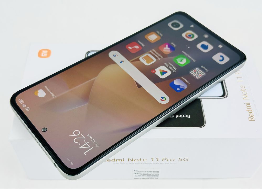 Xiaomi Redmi Note 11 Pro 5G 128GB 6RAM White Перфектен! Гаранция!
