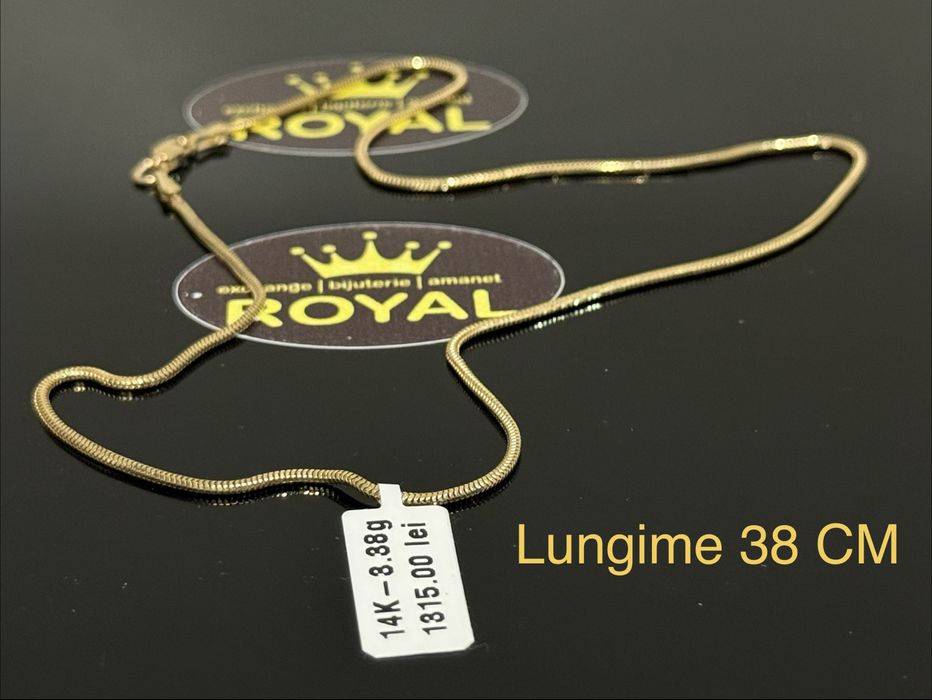Bijuteria Royal : Lant AUR 14K / 3.38 GR