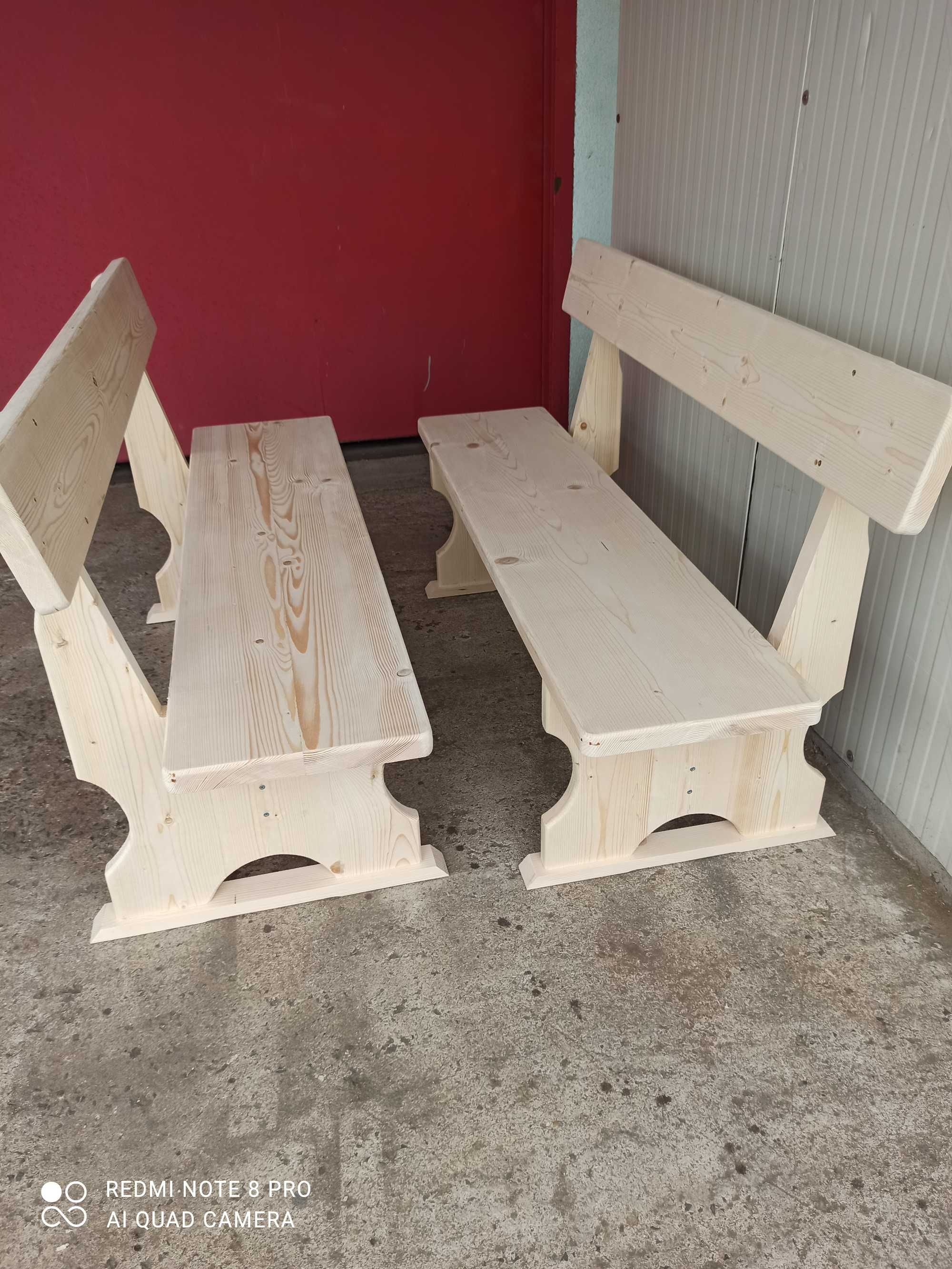 Градинска маса ,пейка дървена