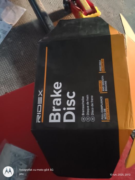 Kit complet frane fața  plăcute , discuri, șuruburi , fiat Ducato, Peu