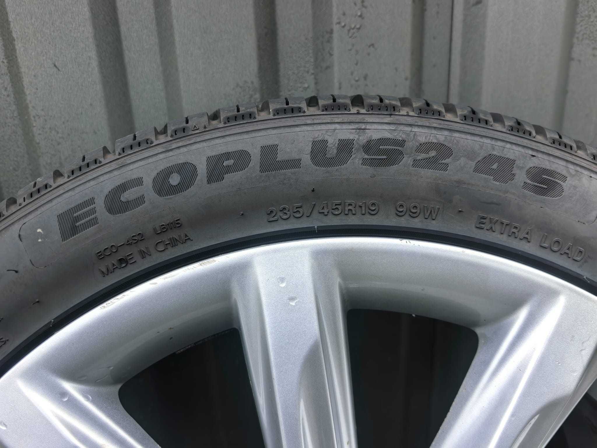Roti complete, anvelope DOT 0524 ALL SEASON 235 45 19 Audi 5x112 ET26