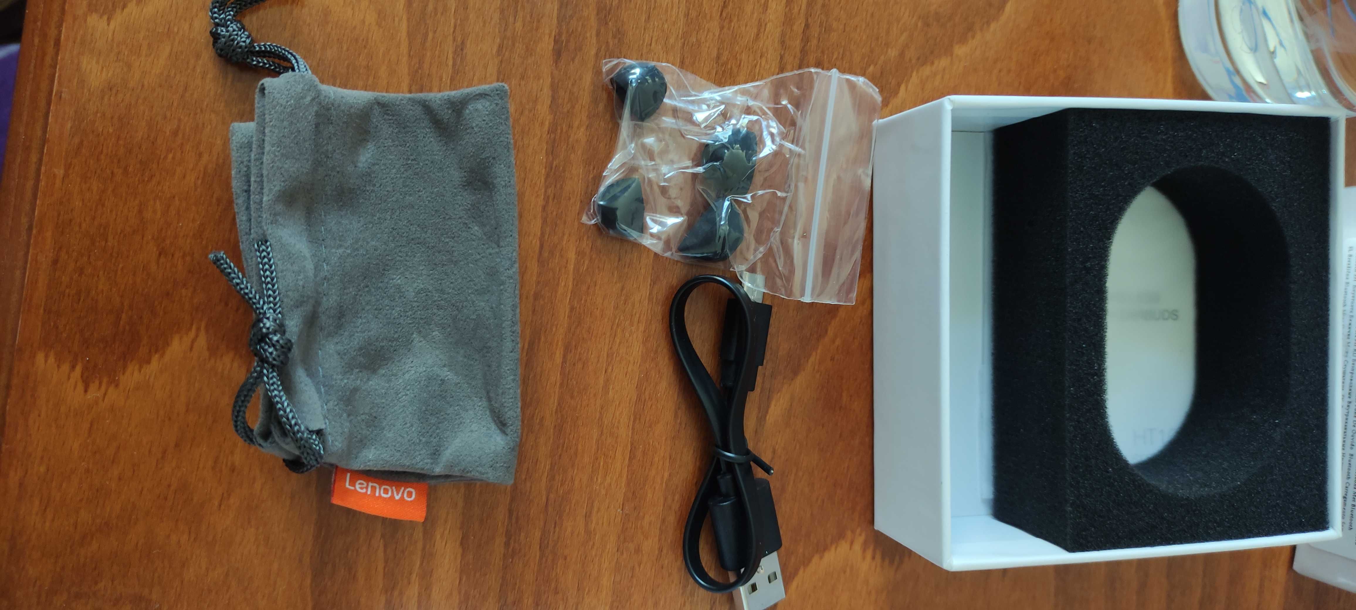 Безжични слушалки Lenovo HT10 True Wireless Bluetooth Earbuds