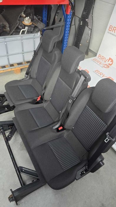 Bancheta 3 loc. primul rand dupa sofer pentru Ford Transit Custom 2017