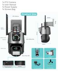 Camera 8mp supraveghere externa prin Wireless sau pe fir
