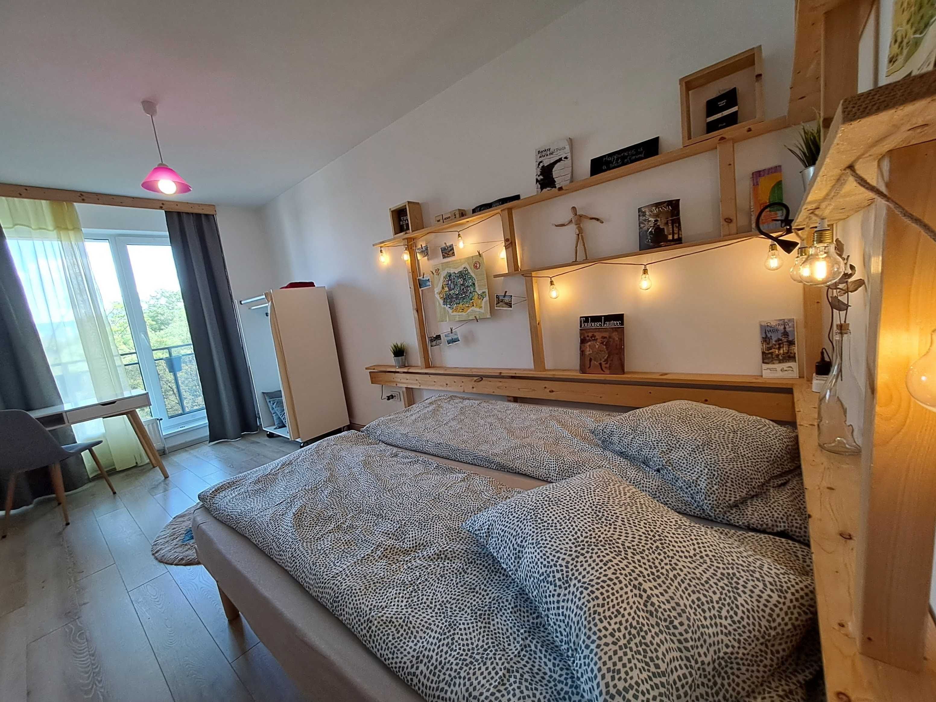Apartament cazare UNTOLD / Electric castle 1 camera, maxim 4 persoane