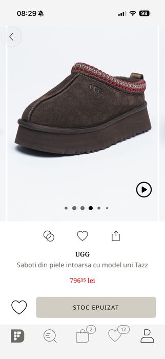 UGG tazz marimea 37 noi