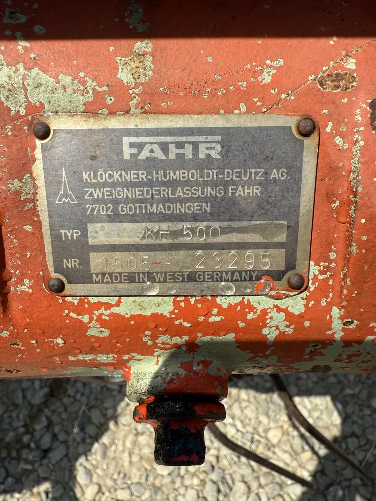 Vand grebla deutz fahr kh 500