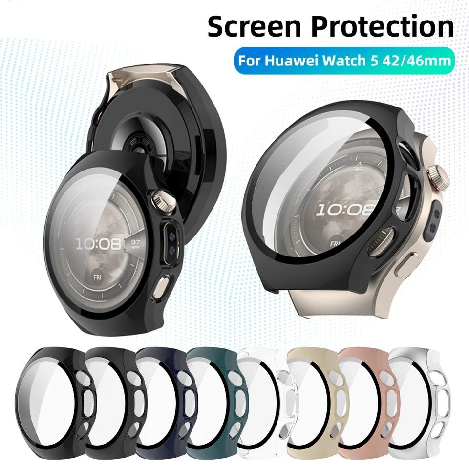 Huawei Watch 5 46mm. 42mm. / Твърд удароустойчив кейс с протектор