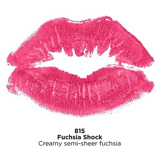 Ruj pentru buze Revlon Super Lustruos 815 Fuchsia Shock, 4.2 g