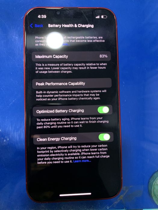 Iphone 13 red 256gb ideal