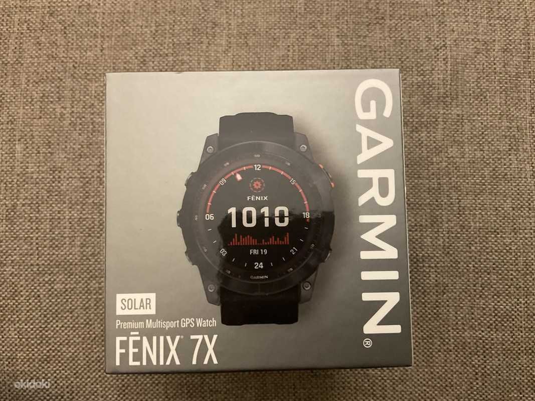 Часы Garmin Fenix 7X Solar Premium GPS Smartwatch! Новые в коробке!