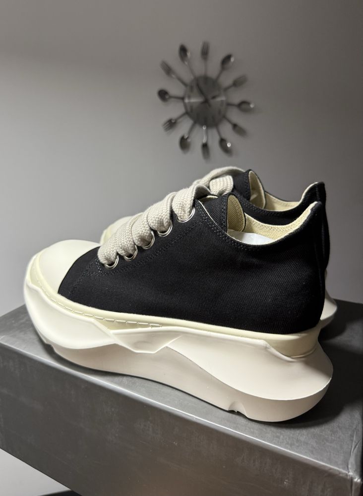 Rick Owens Abstract Low Jumbo Laces