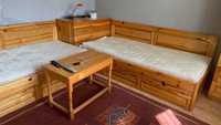 легло с чекмеджета от чамова дървесина