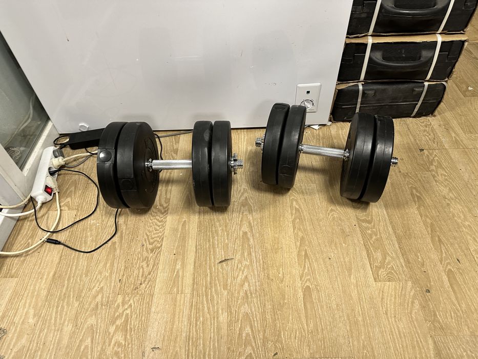 Gantere reglabile noi set 46 kg, 23 kg+23 kg=46 kg Germany