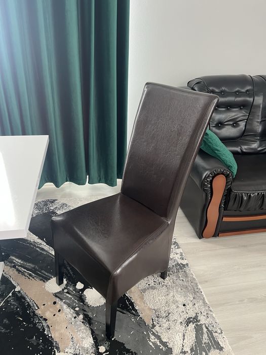Scaune din piele