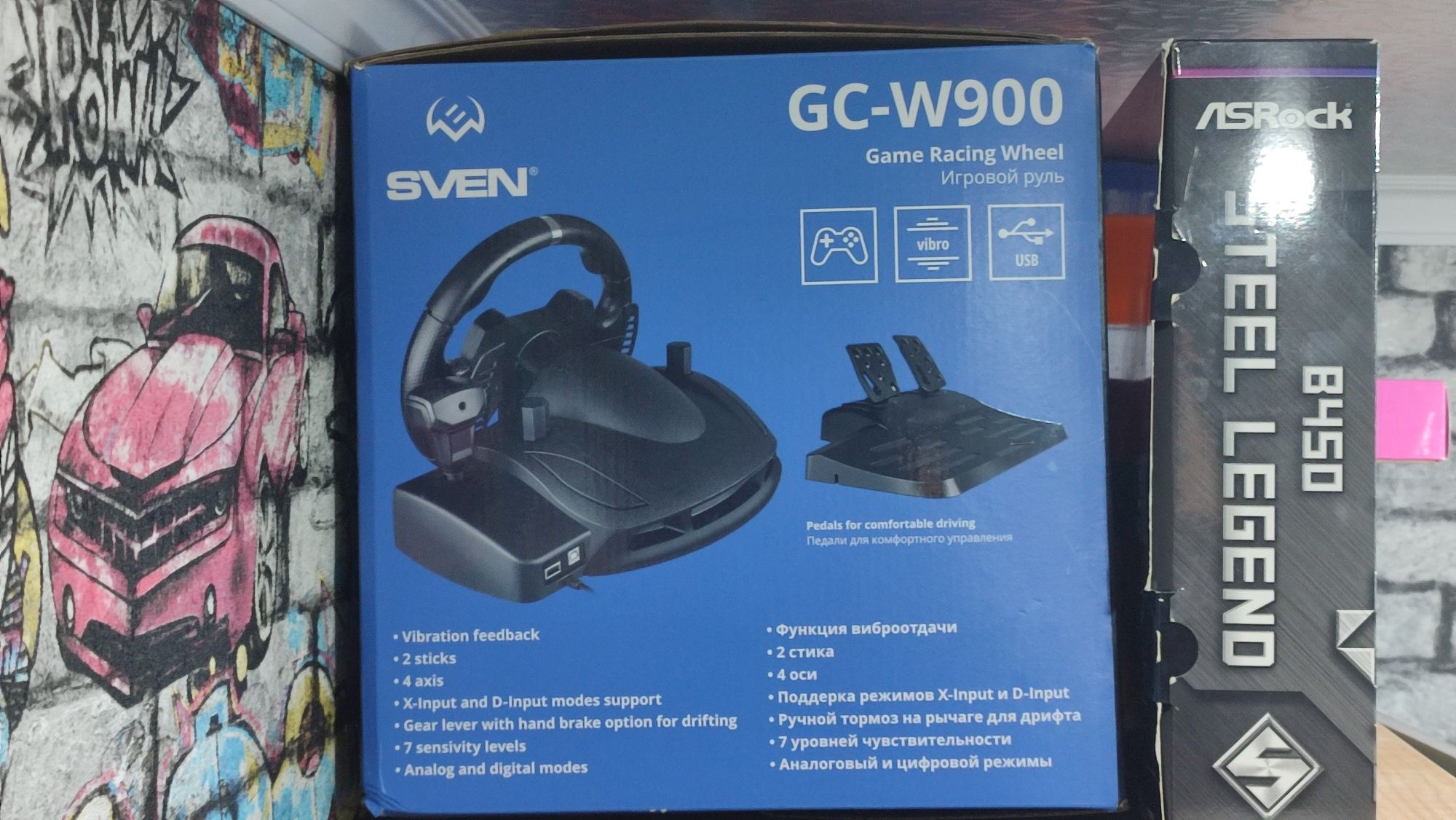 Руль sven gc-w900