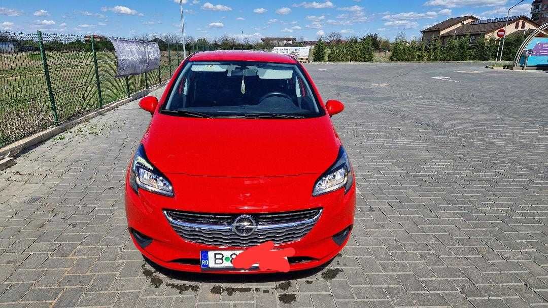 Vând Opel Corsa E, culoare roșie, an 2017, motor 1.4 benzină/GPL!