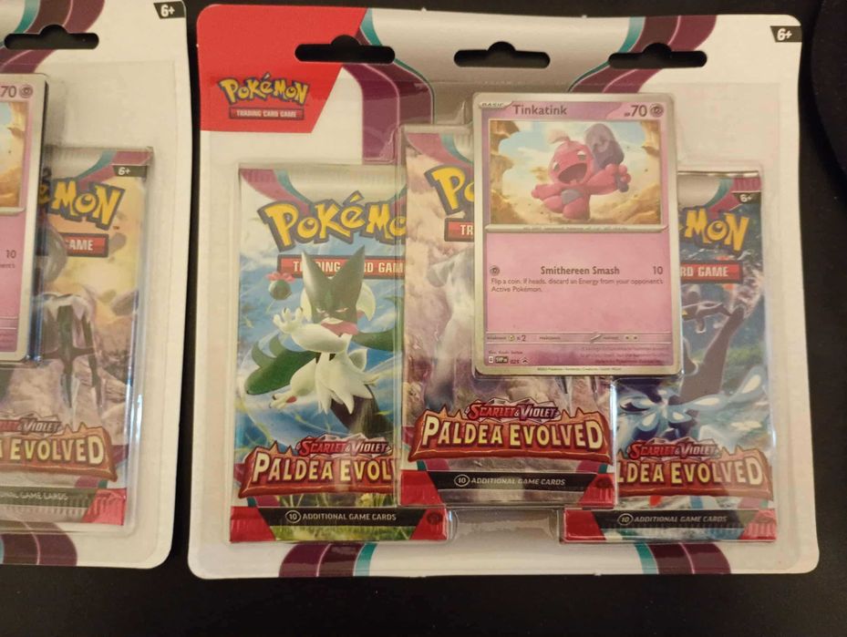 Pokemon: Paldea Evolved Three Pack Blisters