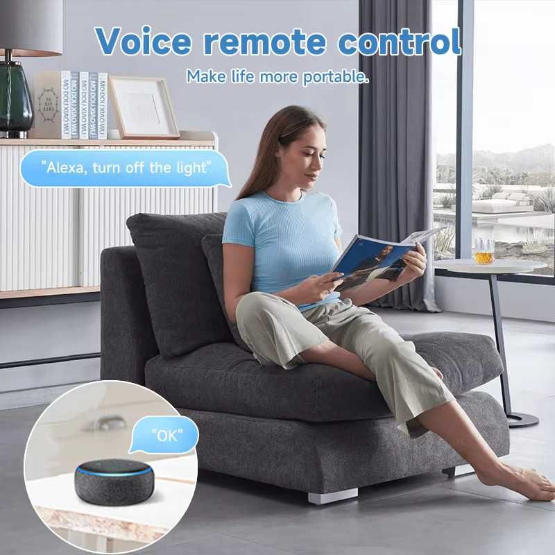 Миниатюрен Wi-Fi превключвател Aubess. 220V, 16A. Българско упътване