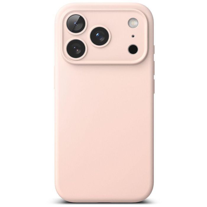 Калъф ringke silicone magnetic magsafe за iphone 17 pro max в цвят pin