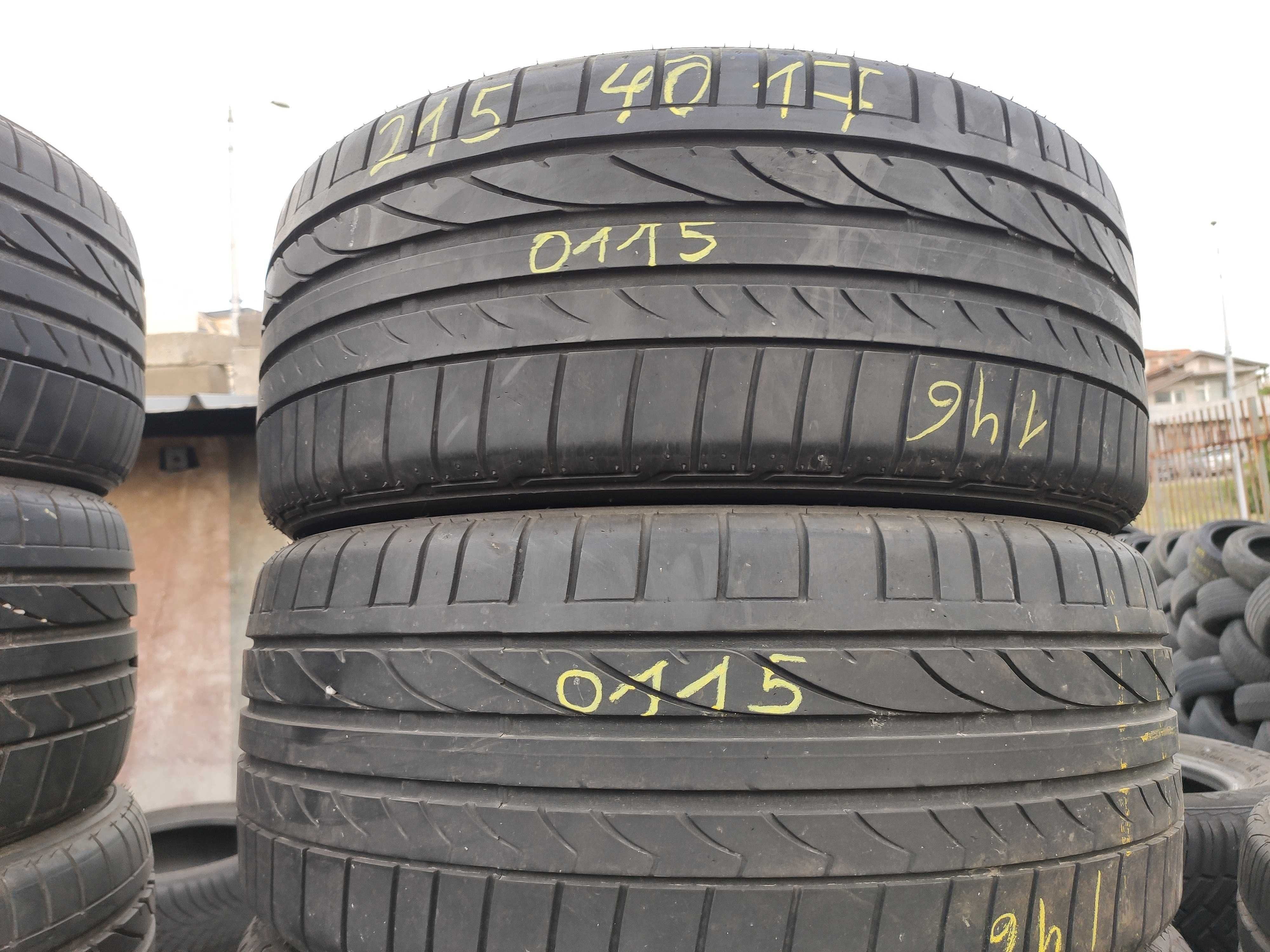 2бр Летни гуми 215 40 17 - Bridgestone