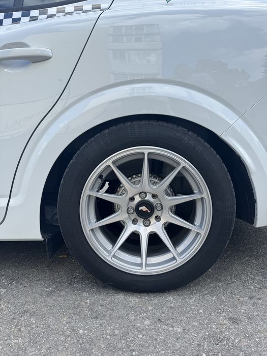 Vand jante 4x100 r 16 cu cauciucuri vara