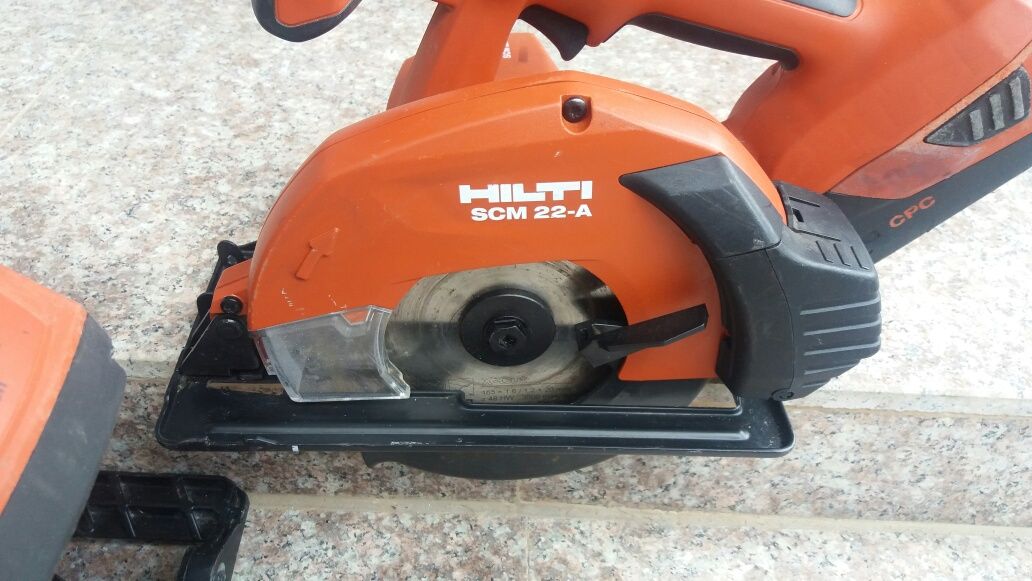 Hilti circular pe acumulatori