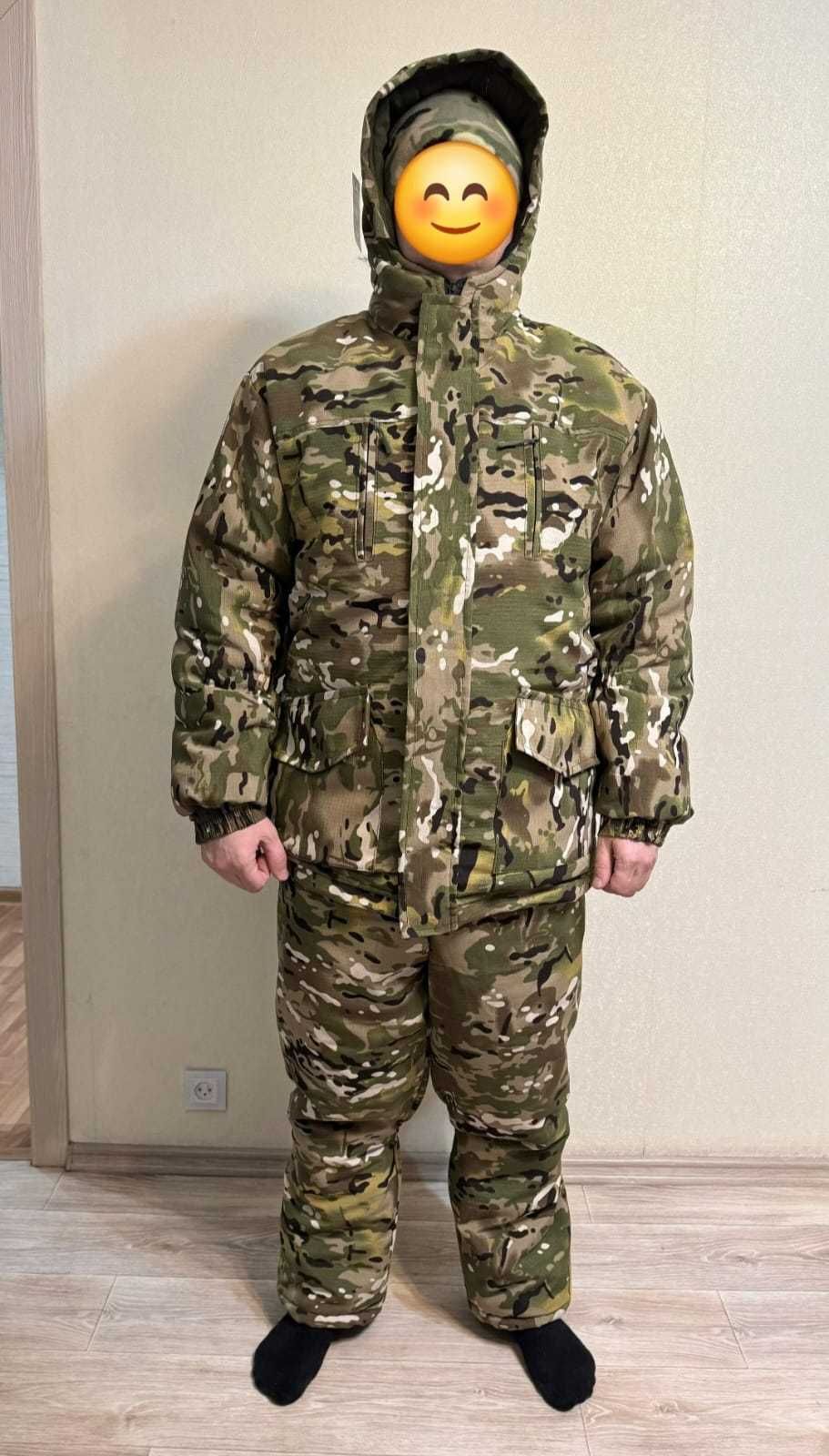 Бушлат мультикам тёплый