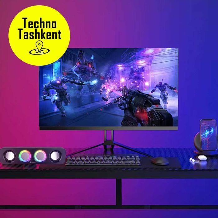 Компьютерные колонки Kisonli i-680BT, Bluetooth, AUX,2x3W, саундбар