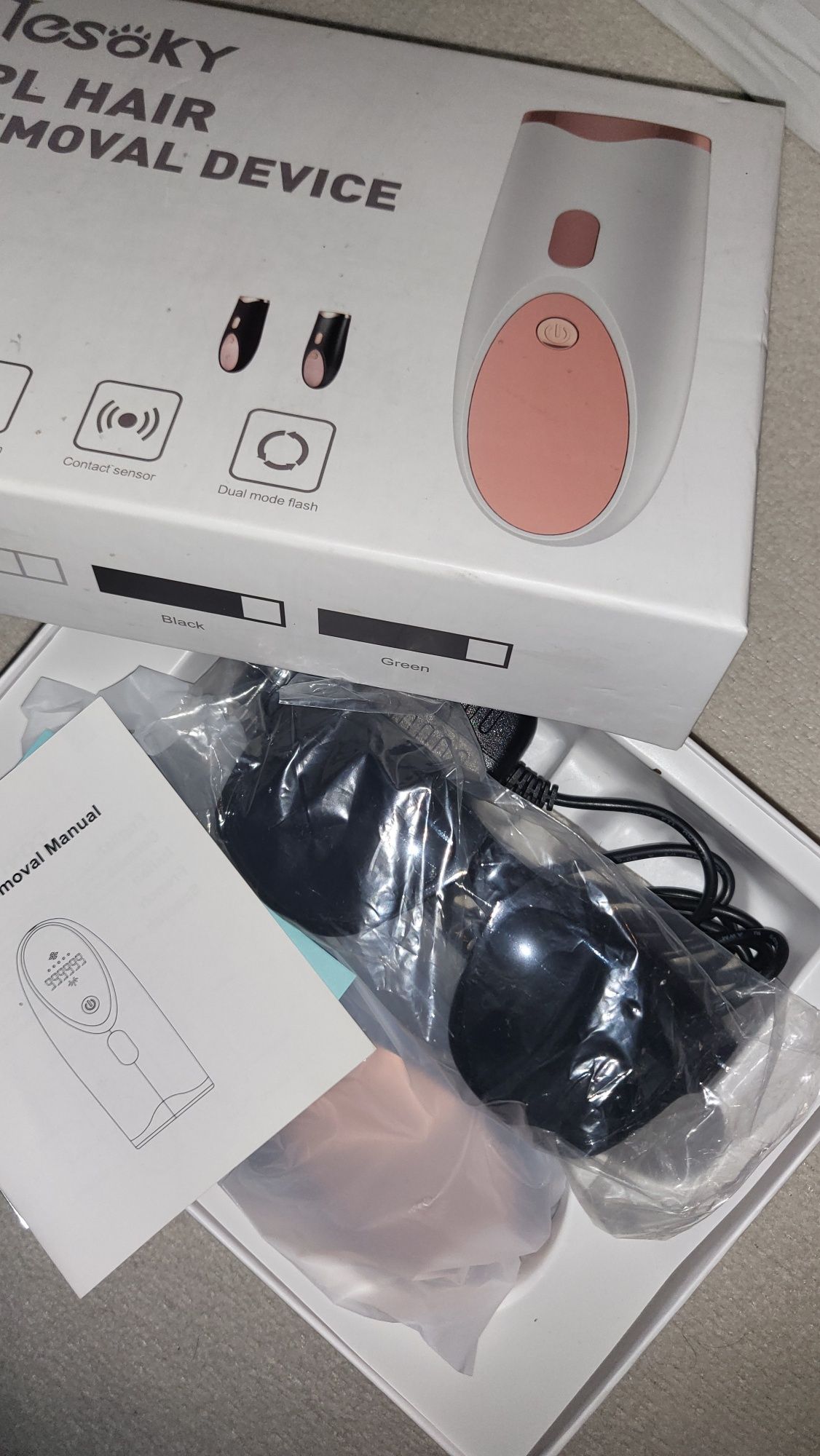 Epilator cu laser