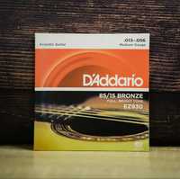 Высококачественные струны для акустической гитары D'Addario EZ930