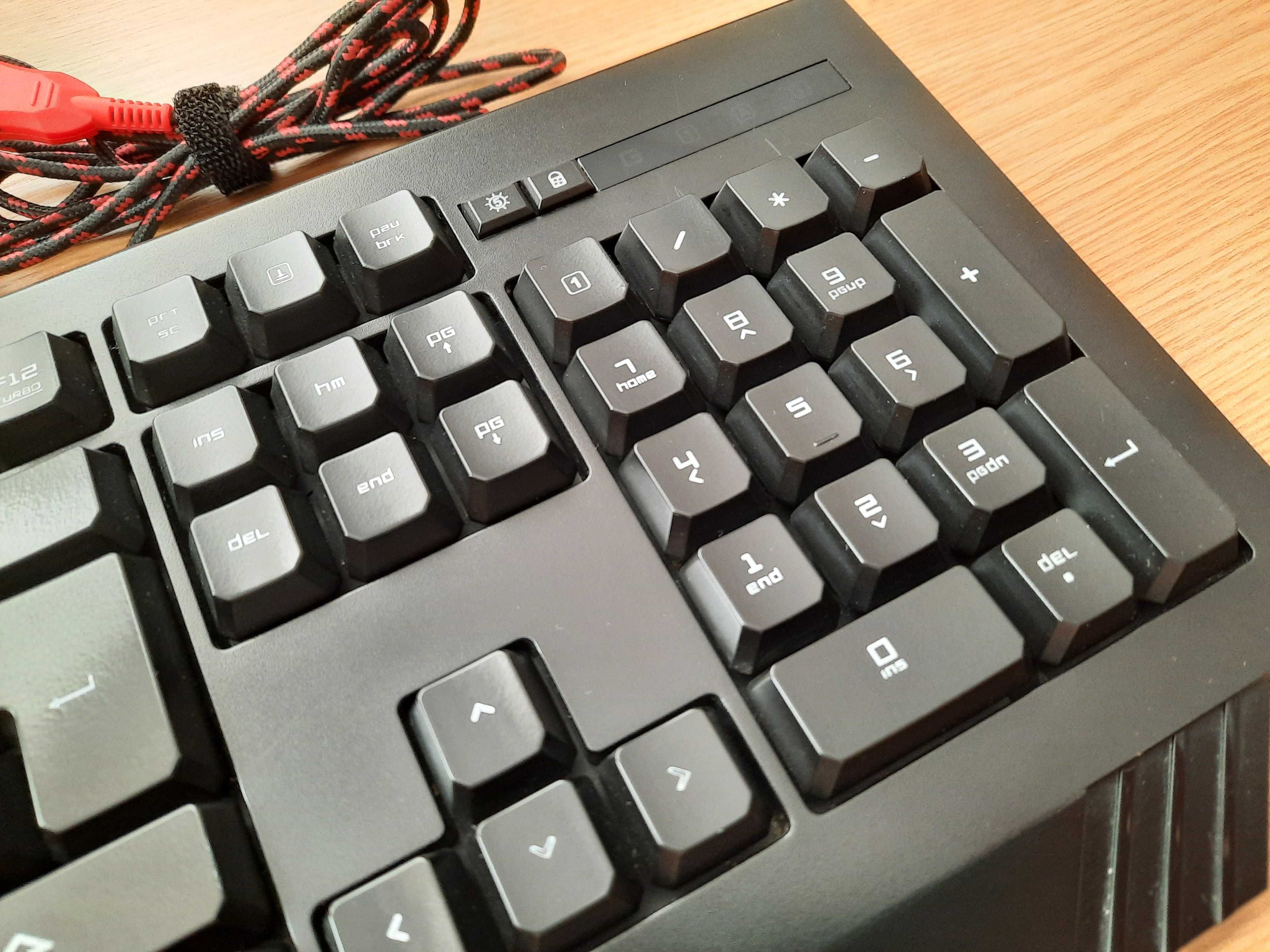 Tastatura Gaming A4tech Bloody B120, Iluminata, USB, Negru