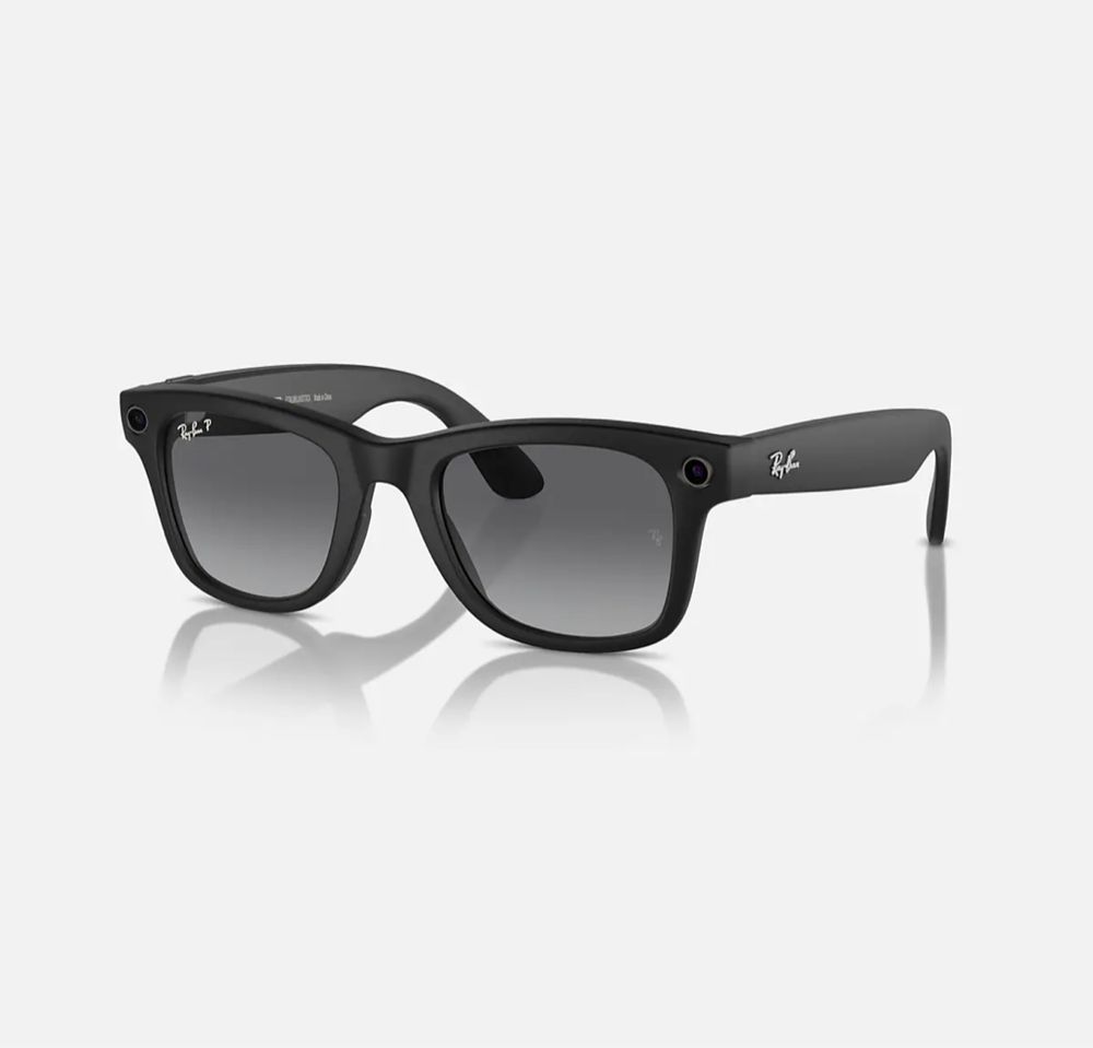Rayban Meta wayfarer matte black