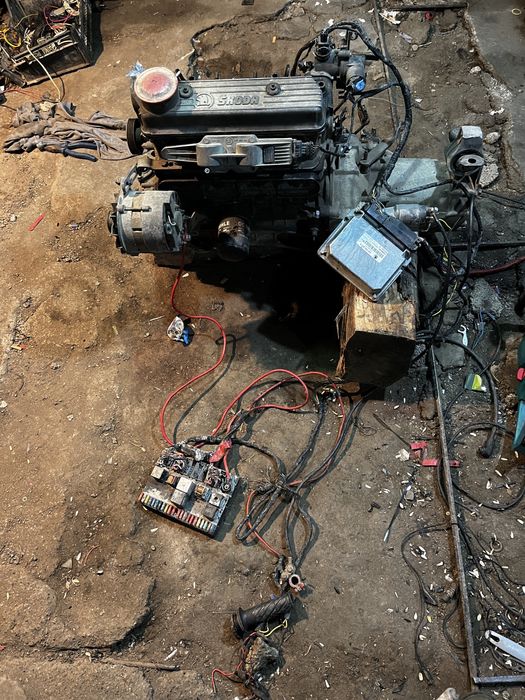 Motor cu cutie pentru proiect