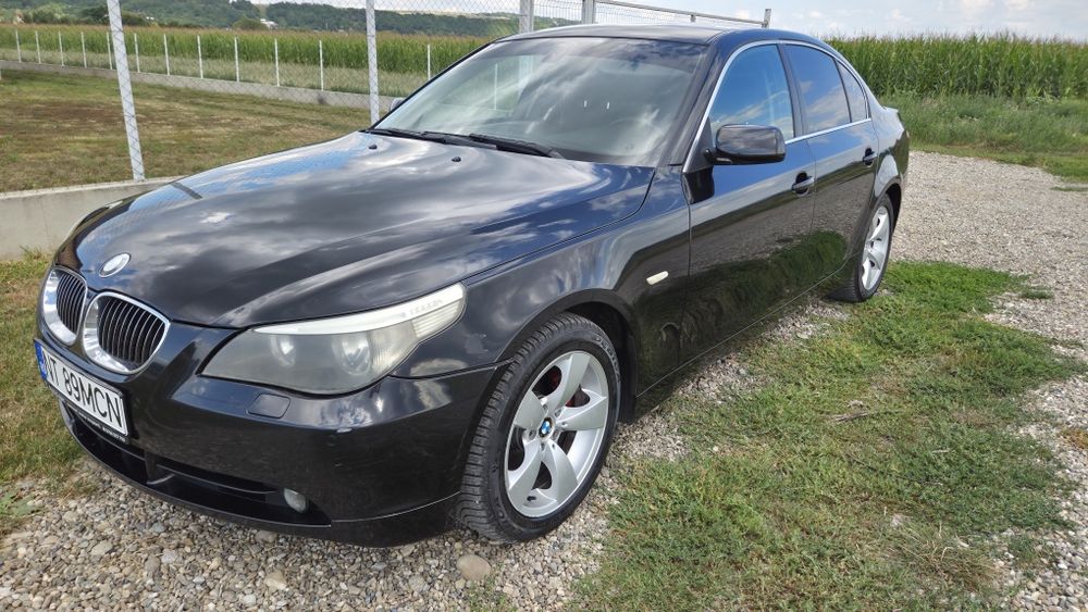 Bmw seria 5 e60 525d 163cp an 2008 sau schimb cu a4 b7 sau golf 6