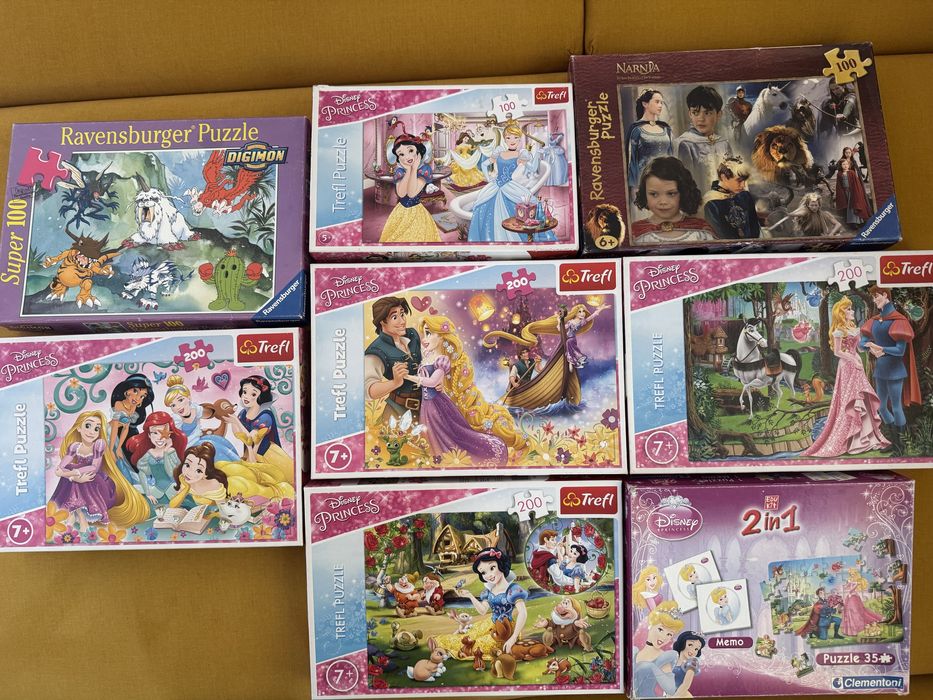 Пъзели за деца от 5 до 7/8 години