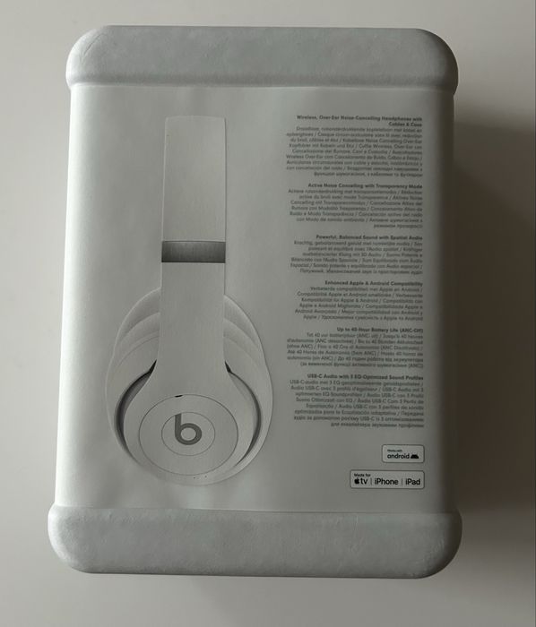 Casti BEATS Studio Pro MC2P4ZM/A, Alb Mat