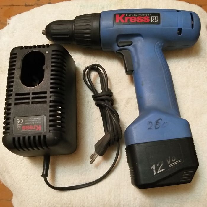 Шуруповерта KRESS 12 v. Швейцария (Оригинал)