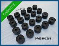 Set 20 capace prezoane / capacele janta 17mm pentru VW