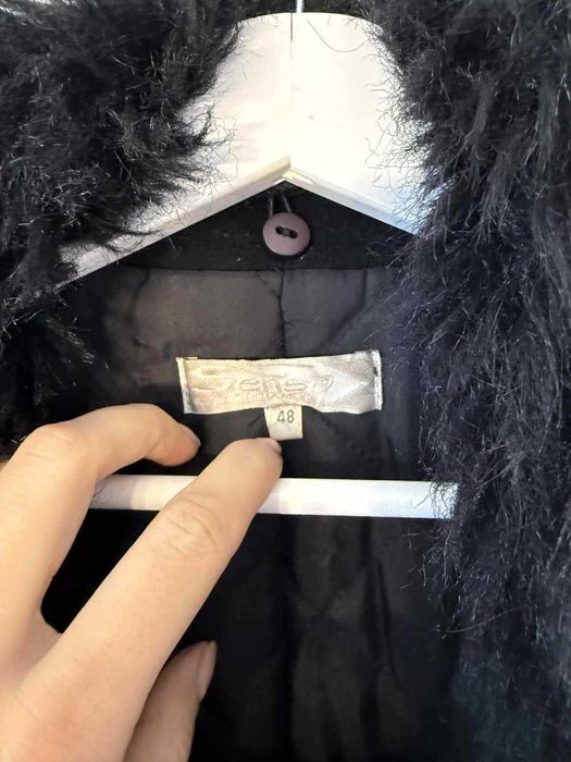 Palton dama - 80 % lana si 20 % poliamida, XL