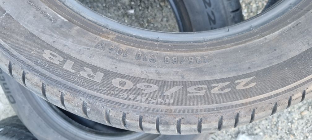 4 Cauciucuri  vara 225/60 R18 Pirelli