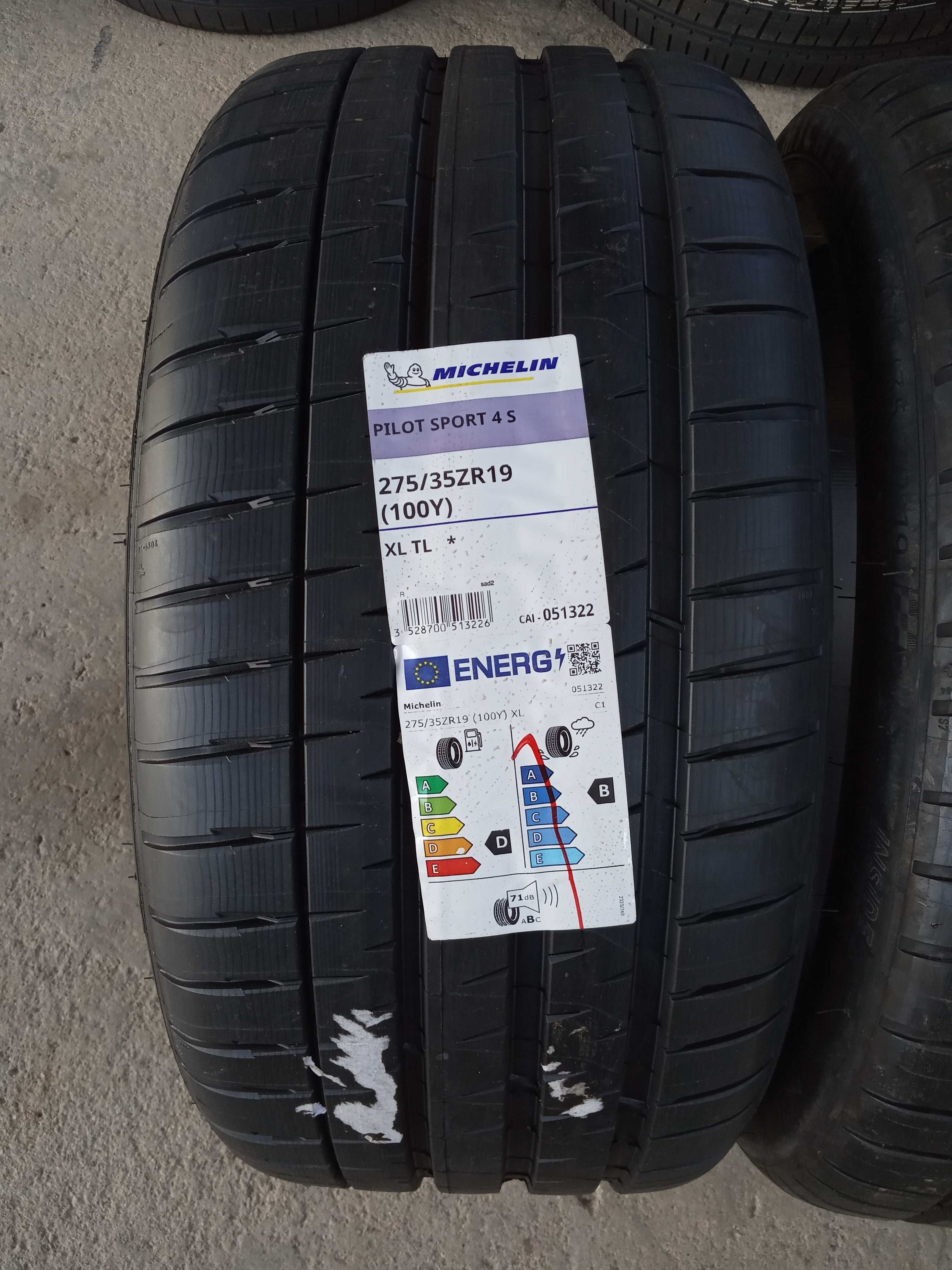 2 Нови летни гуми 275/35ZR19 Michelin Pilot Sport 4 S * XL 100Y France