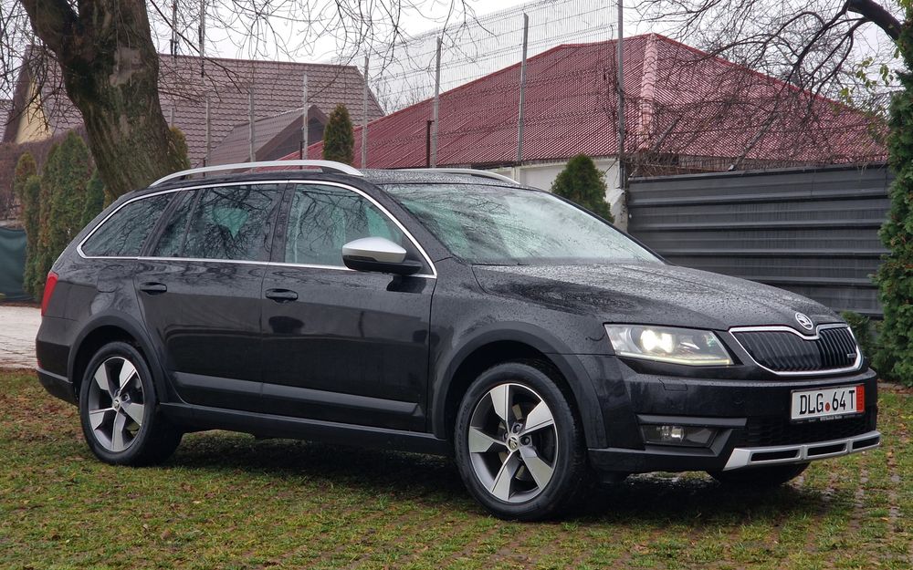 Skoda Octavia 3 SCOUT * 4×4 * DSG * 2.0 diesel * 184 cp * euro 6