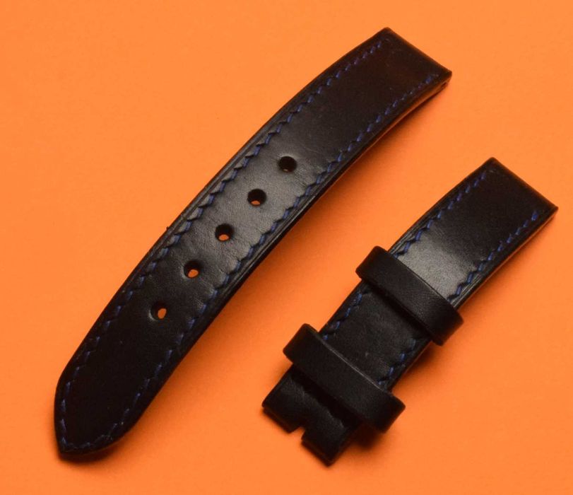 Каишка за часовник естествена кожа ръчна изработка от18мм до 26мм