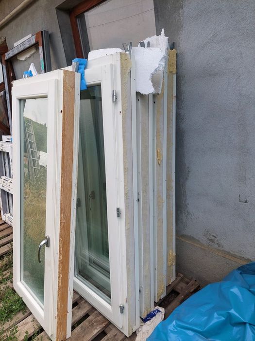 Ferestre sticla termopan & lemn stratificat