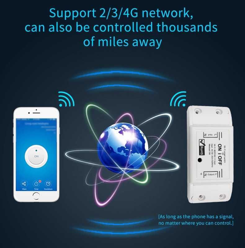 Wi-Fi електрически прекъсвач