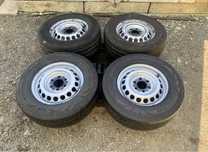 4бр.Оригинални джанти+ГУМИ 16" 6x130 за Mercedes Sprinter,Vw Crafter
